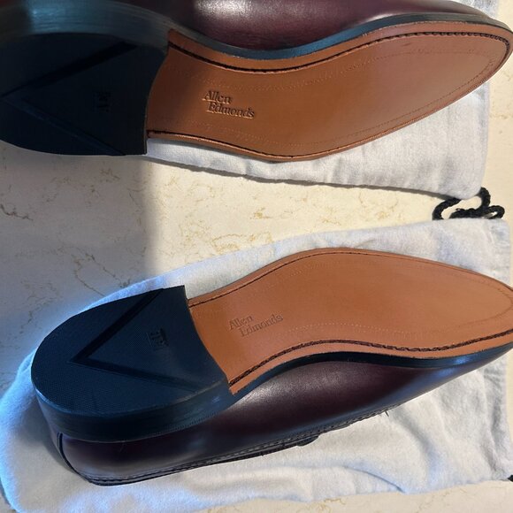 Allen Edmonds Grayson Tassel Loafers, Cordovan, 10.5 D